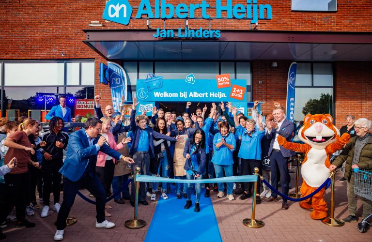 Albert Heijn Jan Linders Spoorlaan feestelijk geopend