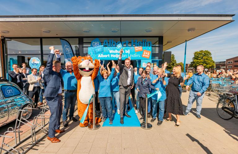 Albert Heijn Jan Linders Stein feestelijk geopend