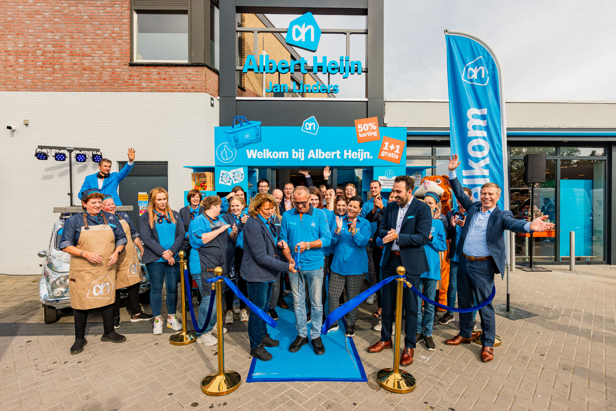 Albert Heijn Jan Linders Vlijmen Feestelijk Geopend Albert Heijn Jan