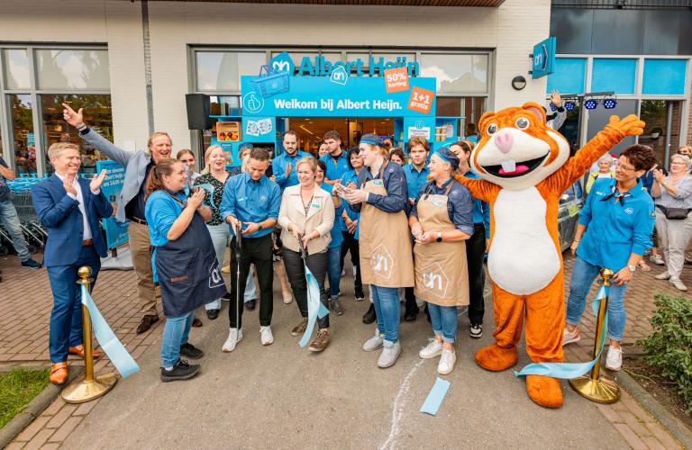 Albert Heijn Jan Linders Pey-Echt feestelijk geopend