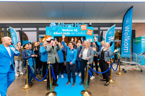 Veel belangstelling voor opening Albert Heijn Jan Linders Drunen