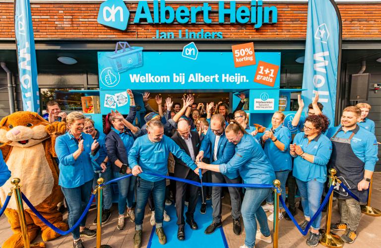 Albert Heijn Jan Linders Herkenbosch feestelijk geopend