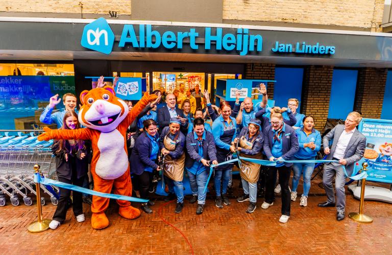 Albert Heijn Jan Linders Reusel feestelijk geopend