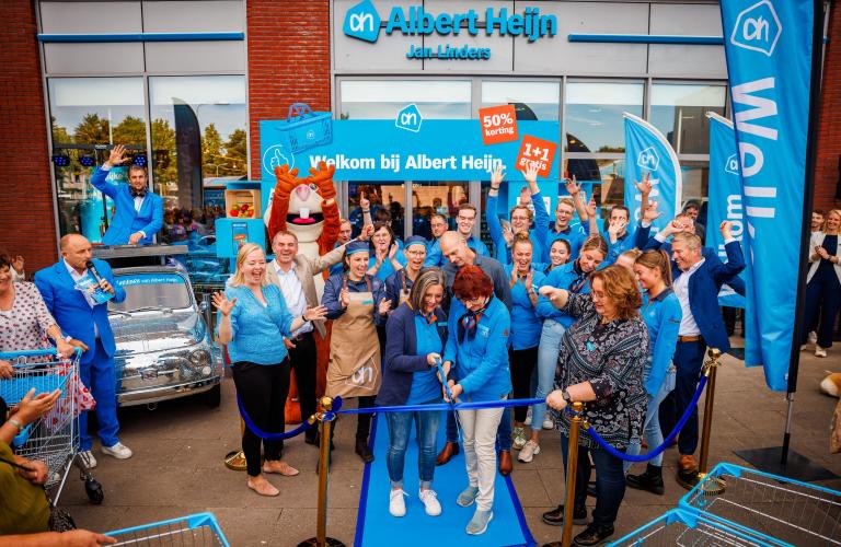 Albert Heijn Jan Linders Homberg Wijchen feestelijk geopend