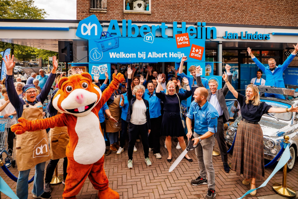 Albert Heijn Jan Linders Vincent van Goghstraat Nuenen feestelijk geopend