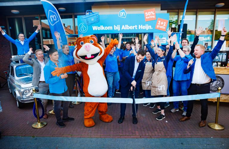 Albert Heijn Jan Linders Sevenum feestelijk geopend